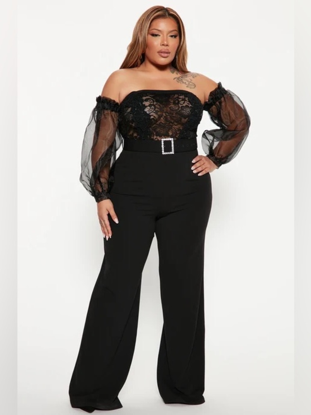 Fashion Nova Black Jumpsuit
